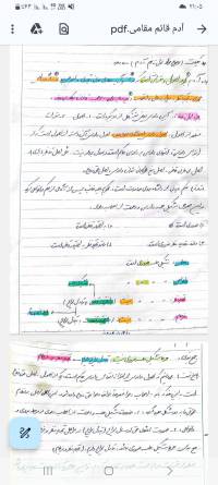 جزوه جمع بندی آیین دادرسی مدنی قائم مقامی ویژه آزمون وکالت ۲۴۷ صفحه دست نویس 